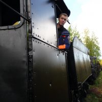 Cemetery locomotives in the far north 